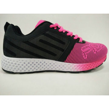 Women Patchwork Striped Sport Shoe